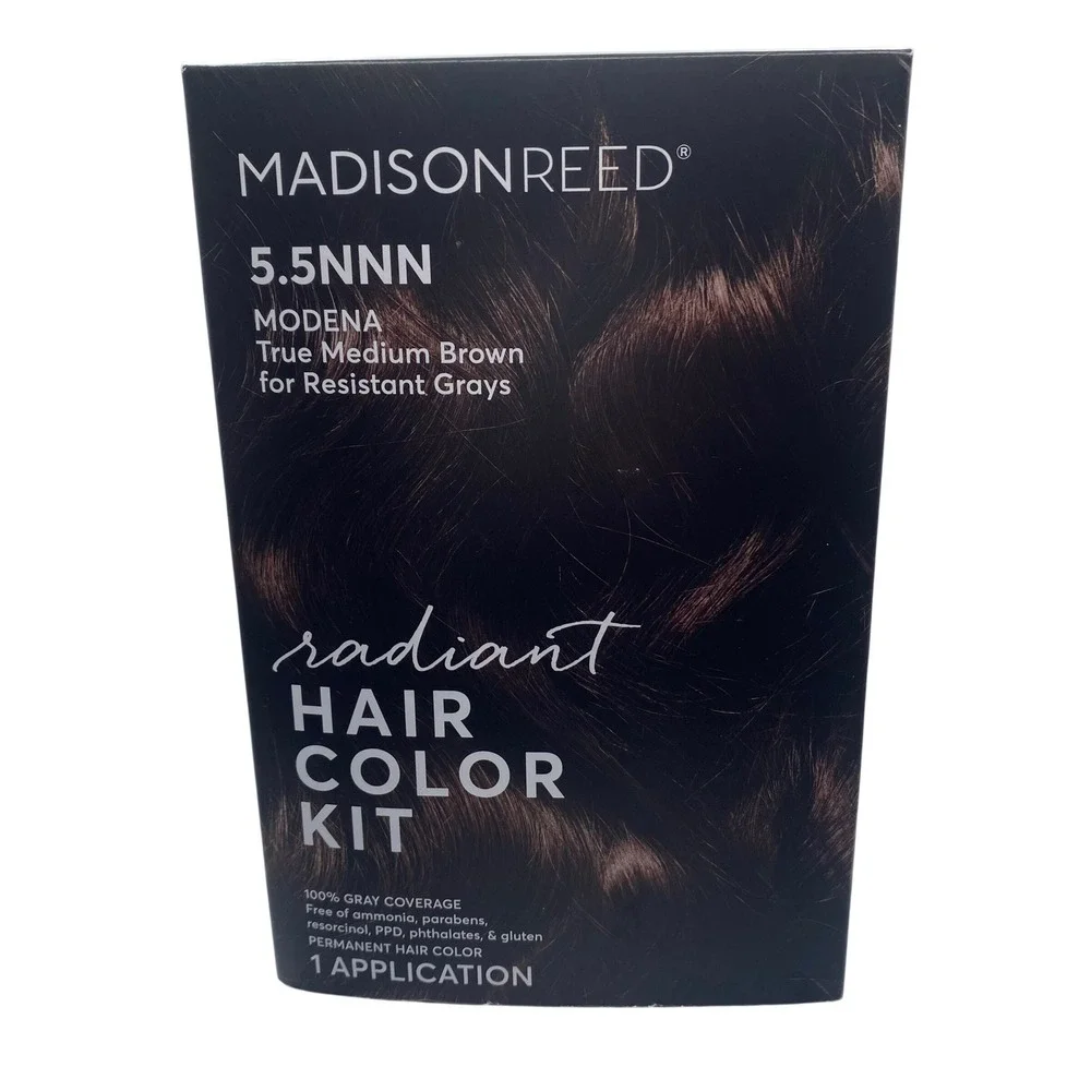 Madison Reed Radiant Hair Color Kit 5.5NNN Modena True Medium Brown Permanent